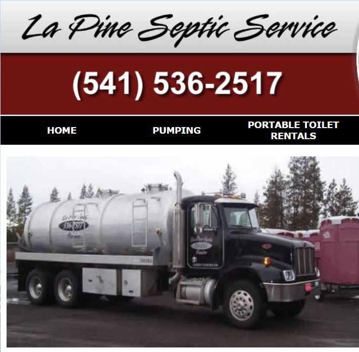 LaPine Septic Service thank you so much